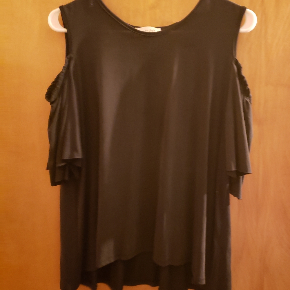 Dark gray top